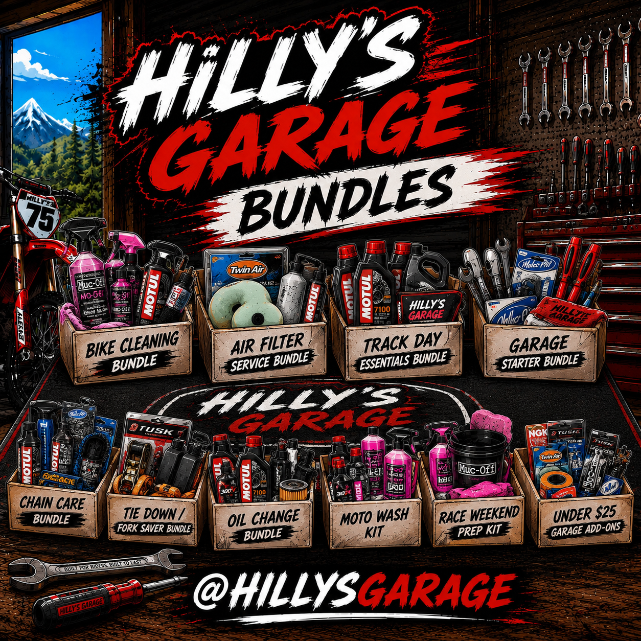 Hilly's Garage Bundles