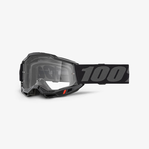 100% Accuri 2 OTG Goggle Black Frame/Clear Lens