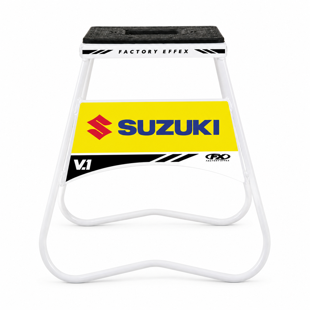 Factory Effex V.1 Bike Stand - Suzuki White