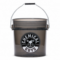 Chemical Guys Heavy Duty Detailing Bucket Smoked Black (4.5 Gal)