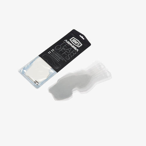 100% Armega/ARmatic Goggle Tear-Offs 50 Pack Standard Clear