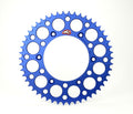 RENTHAL REAR ULTRALIGHT SPROCKET BLUE GROOVED 50T