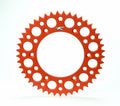 RENTHAL REAR ULTRALIGHT SPROCKET ORANGE GROOVED 48T