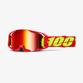 100% ARmatic Goggle Red Frame/Red Mirror Lens