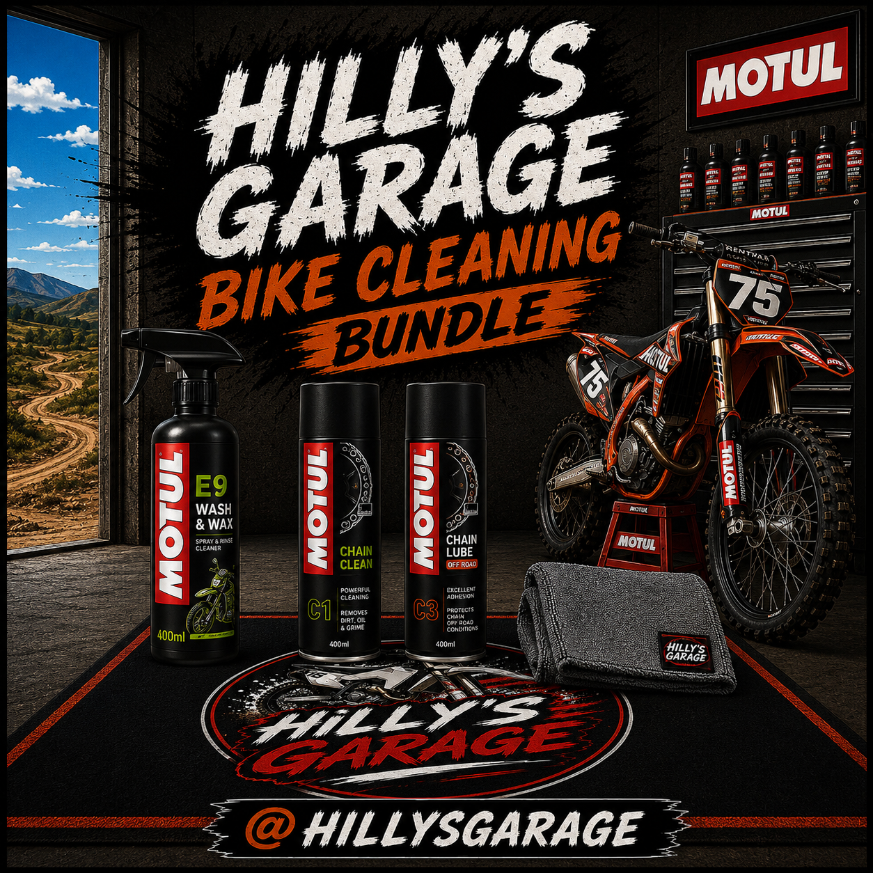 Hilly’s Garage Bike Cleaning Bundle