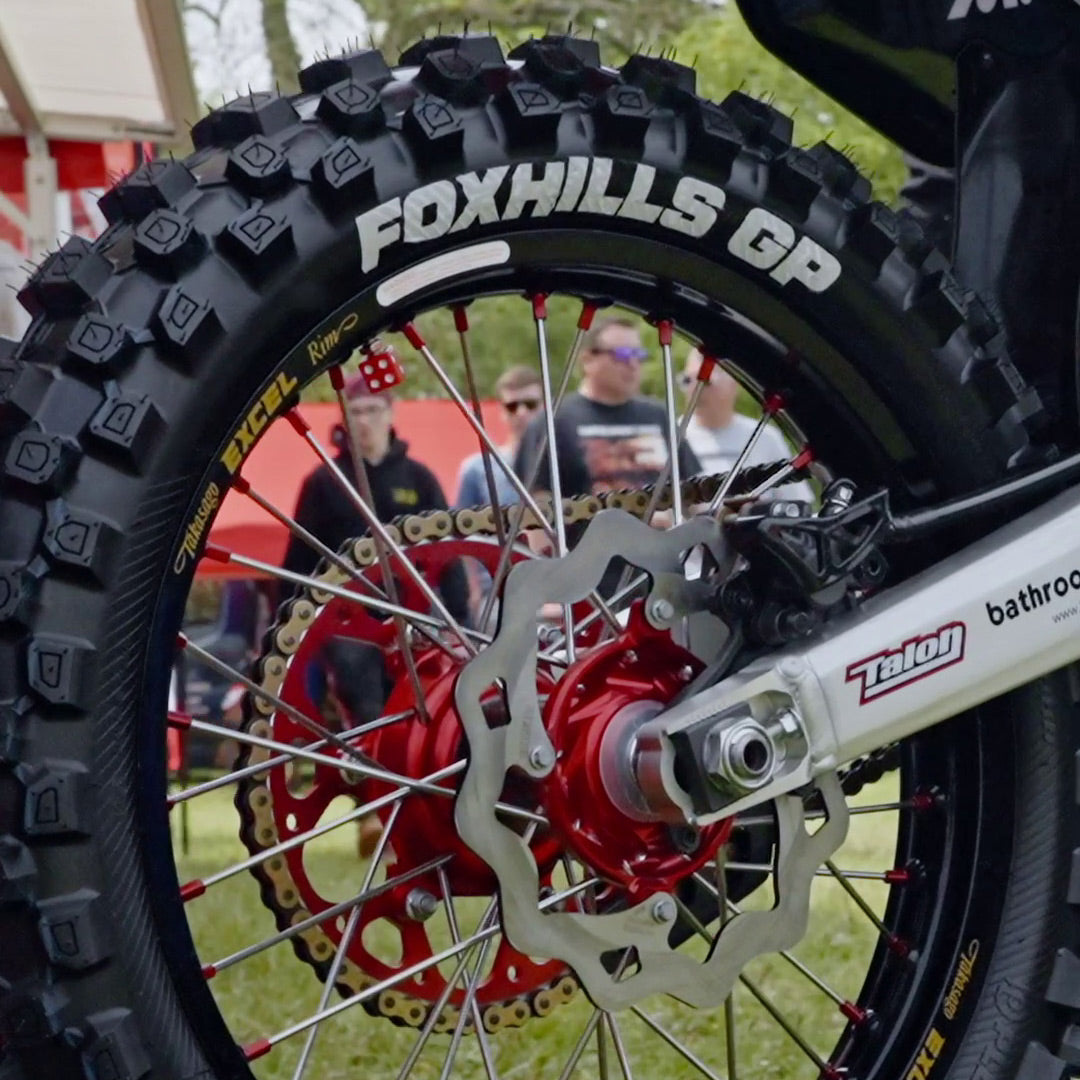 Plews Tyres - MX3 FOXHILLS GP - Hard Pack Motocross Rear Tire