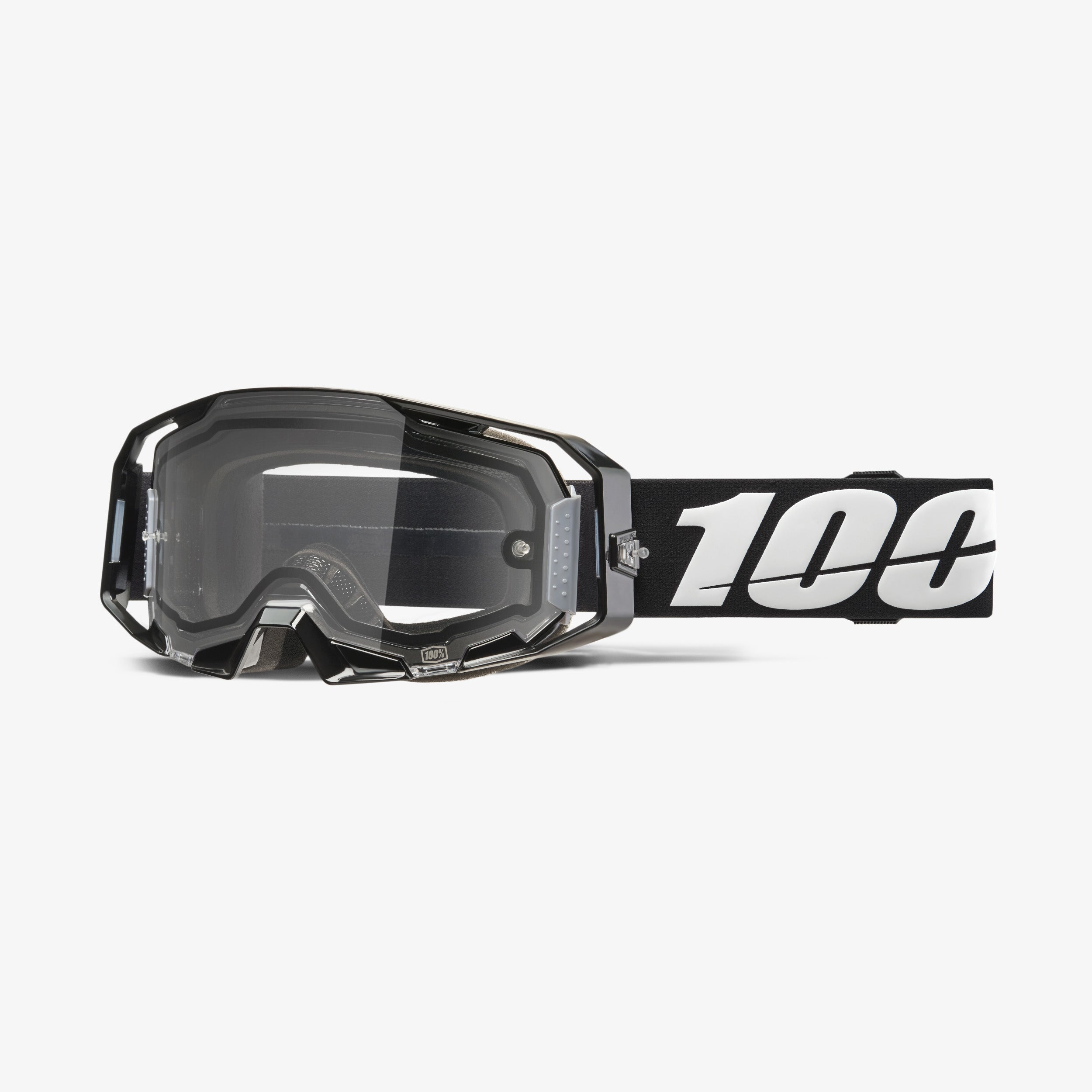 100% ARmatic Enduro Goggle Black Frame/Clear Lens