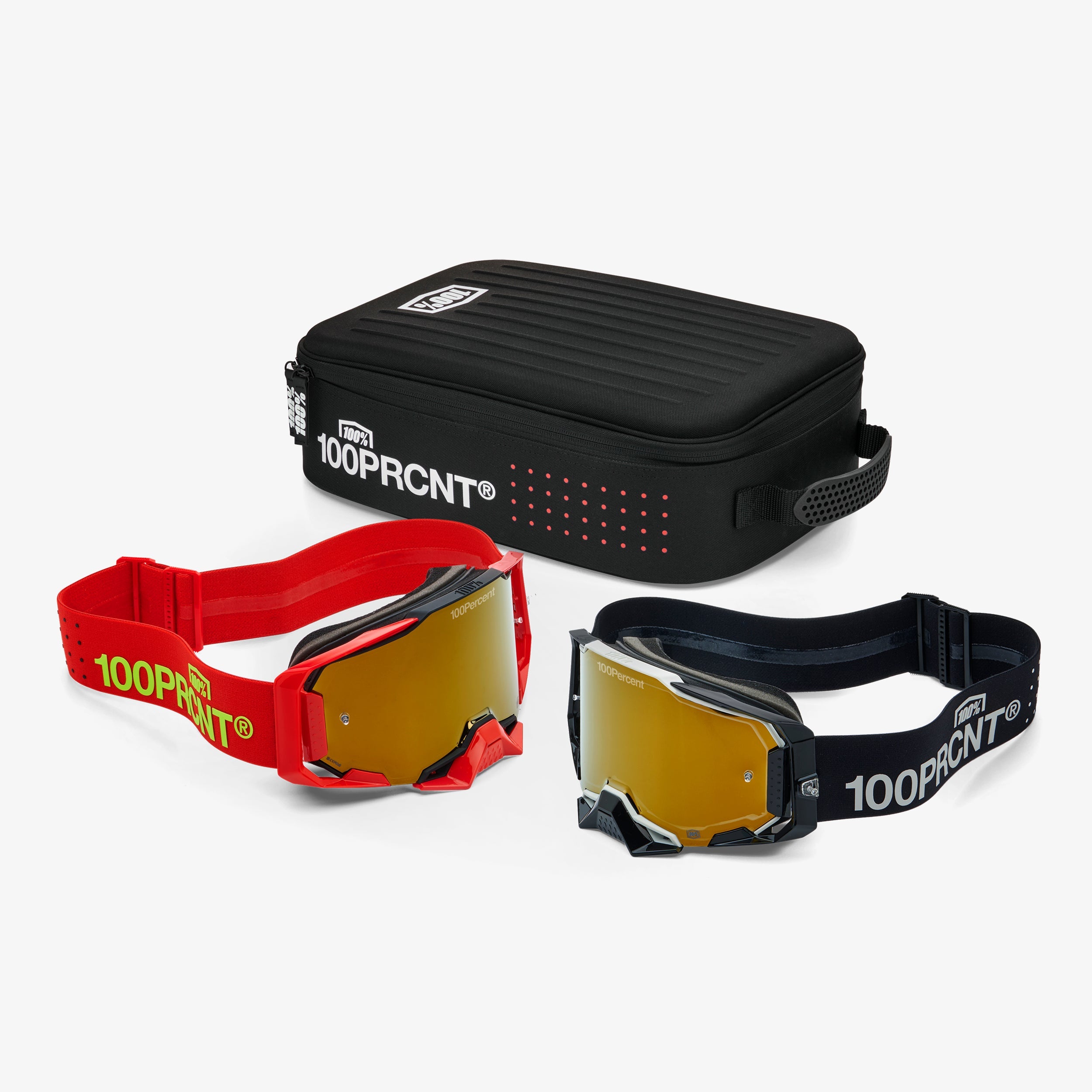 100% Dual Armega Racer Pro Pack Black/Red