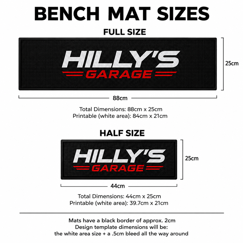 Custom Bench Mat