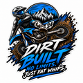 Hilly's Garage Dirt Built Decal - Premium Die Cut Stickers