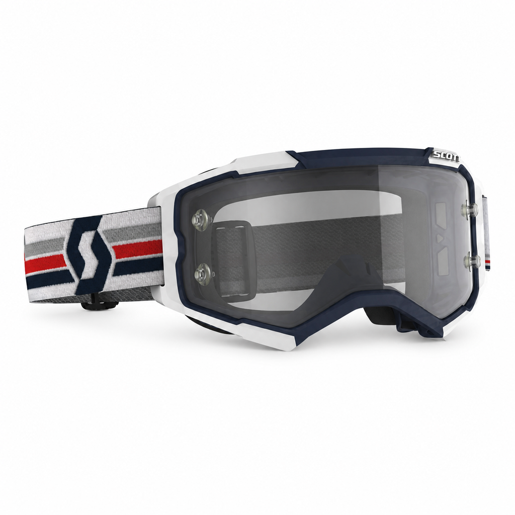 Scott Fury Goggle Blue/White Clear