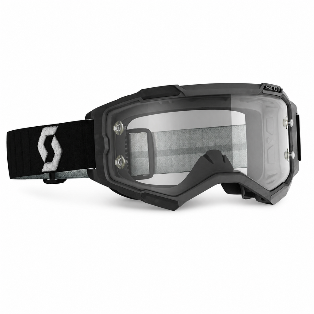 Scott Fury Goggle Black/Grey Clear
