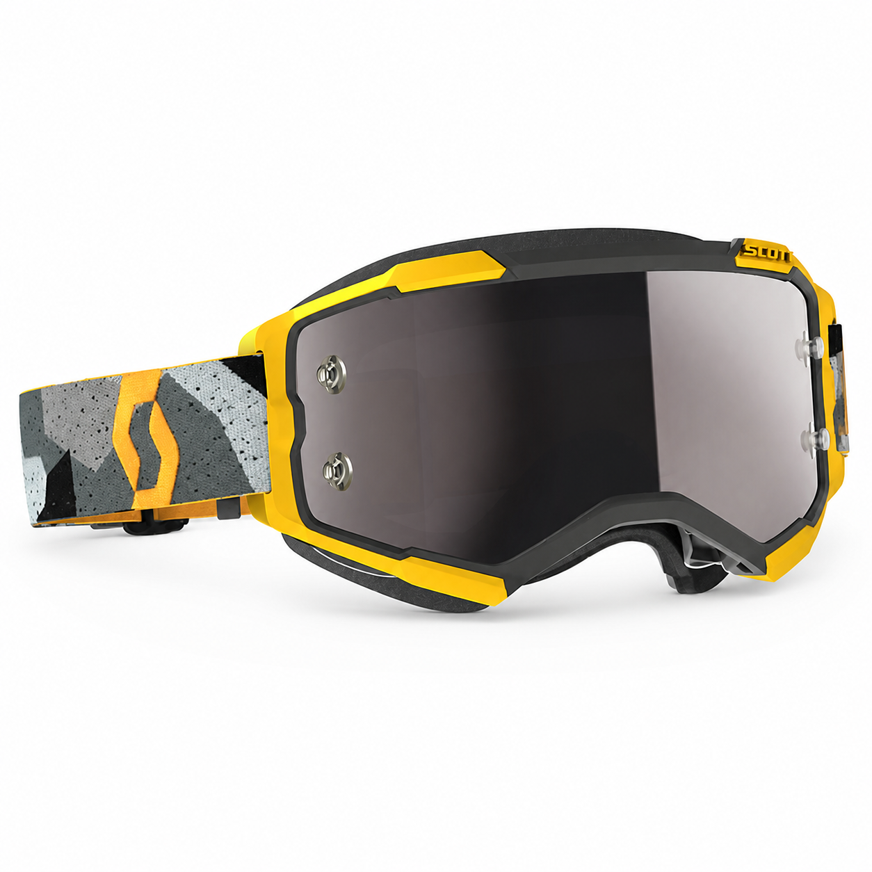 Scott Fury Goggle Camo Grey/Yellow Chrome