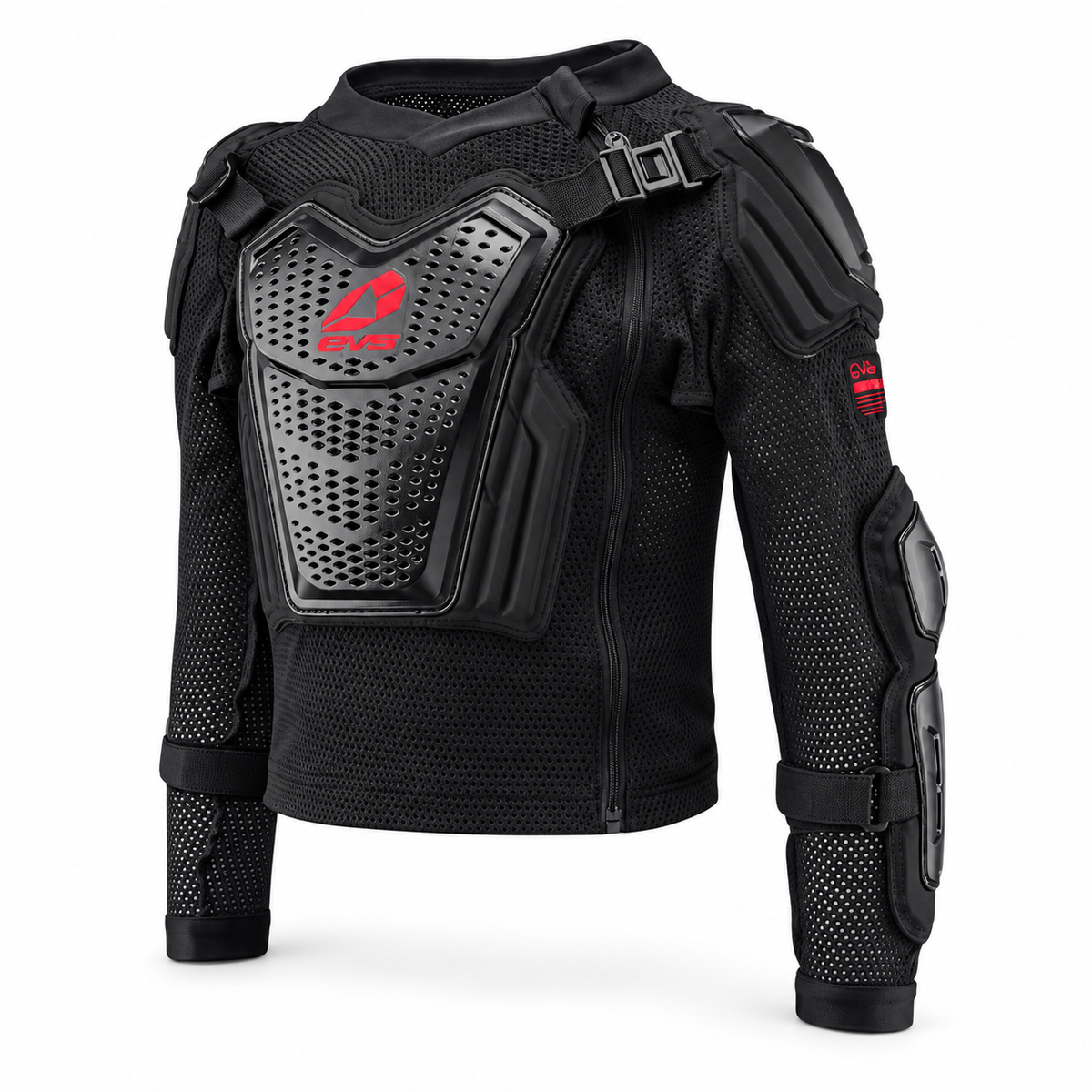 EVS Comp Suit Black/Red Youth - Large