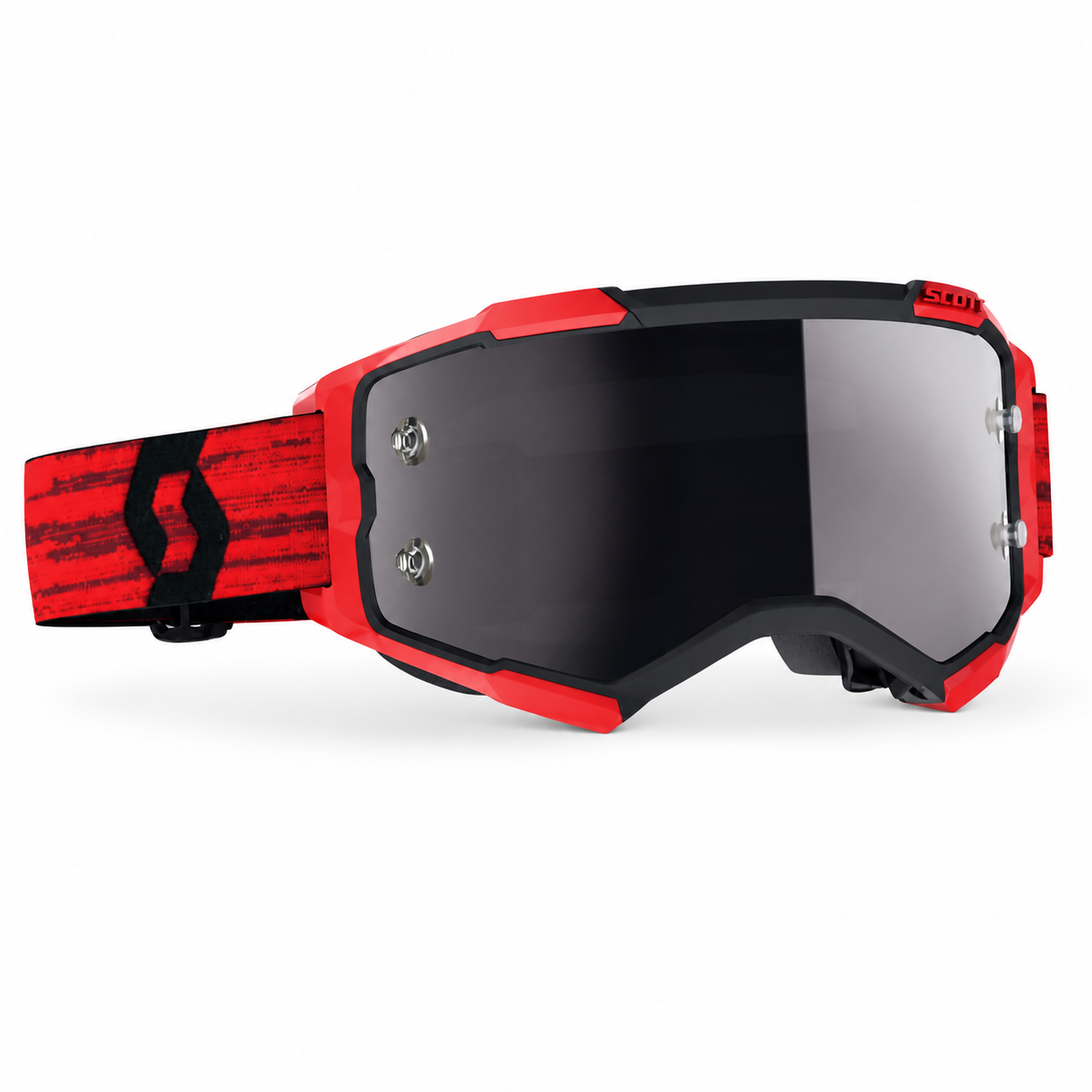 Scott Fury Goggle Red/Silver Chrome