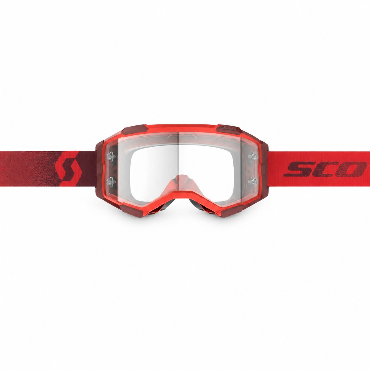 Scott Fury Goggle Clear/Red Clear