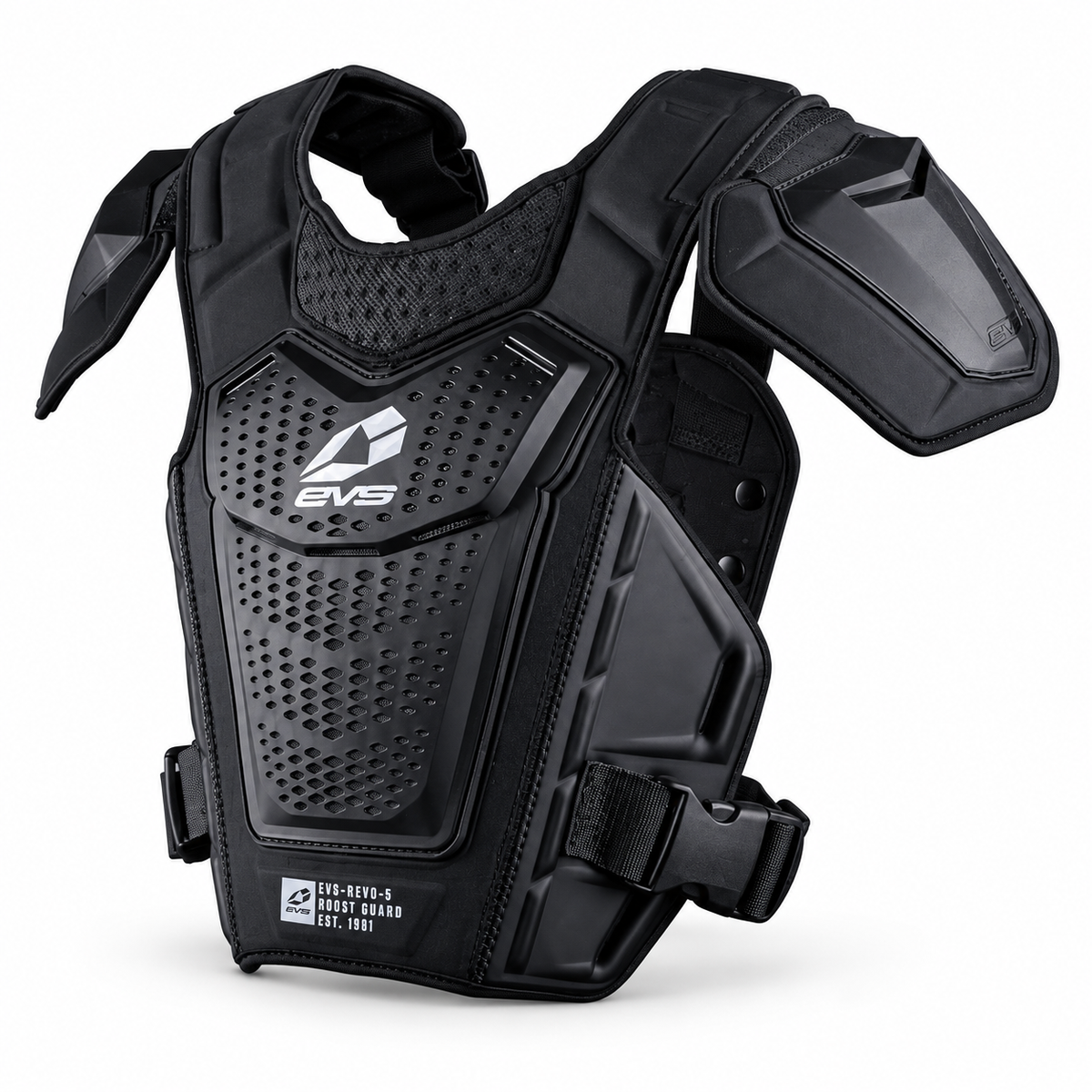 EVS Revo 5 Roost Deflector Black/White