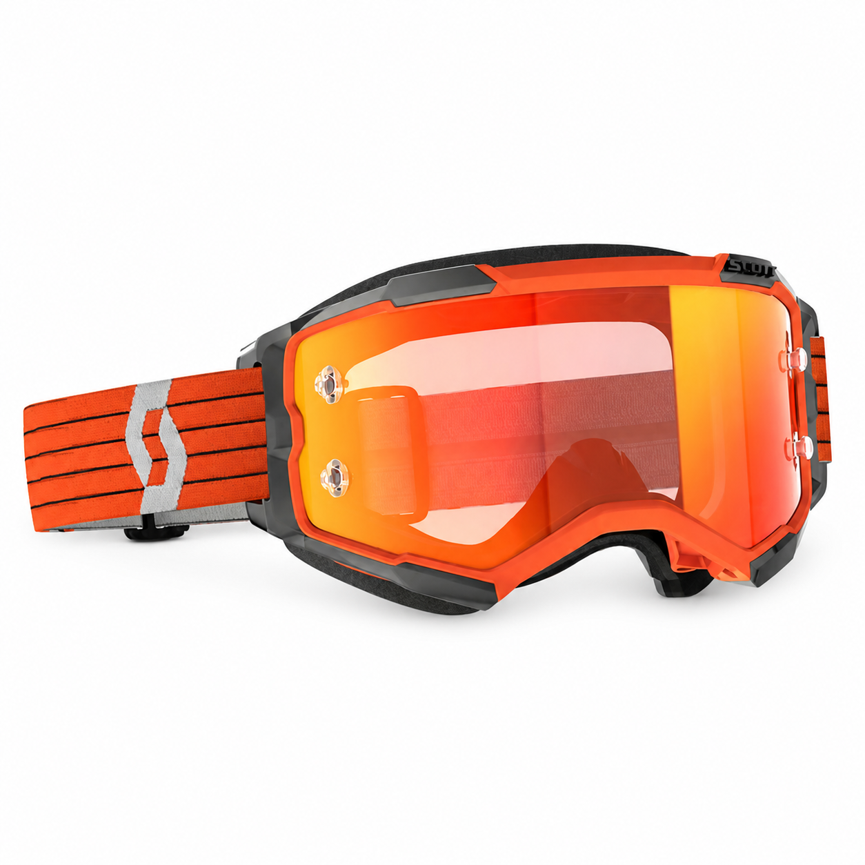 Scott Fury Goggle Orange/Grey Chrome