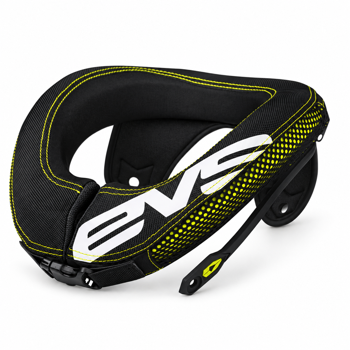 EVS R3 Race Collar Black/Hiviz -Youth