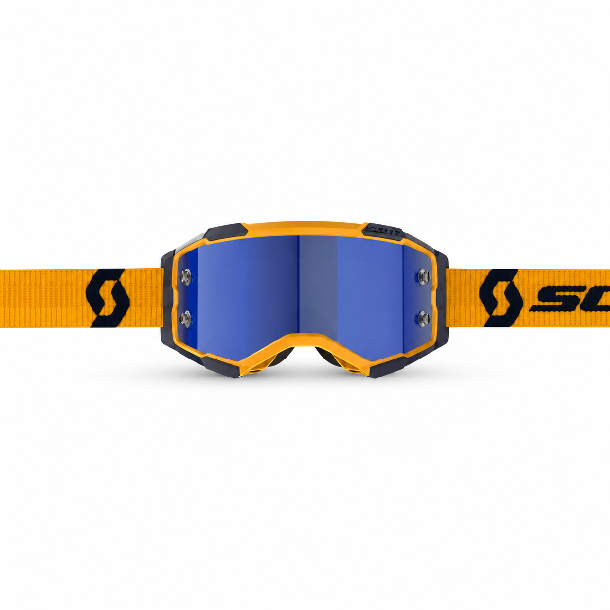 Scott Fury Goggle Dark Yellow/Dark Blue Chrome