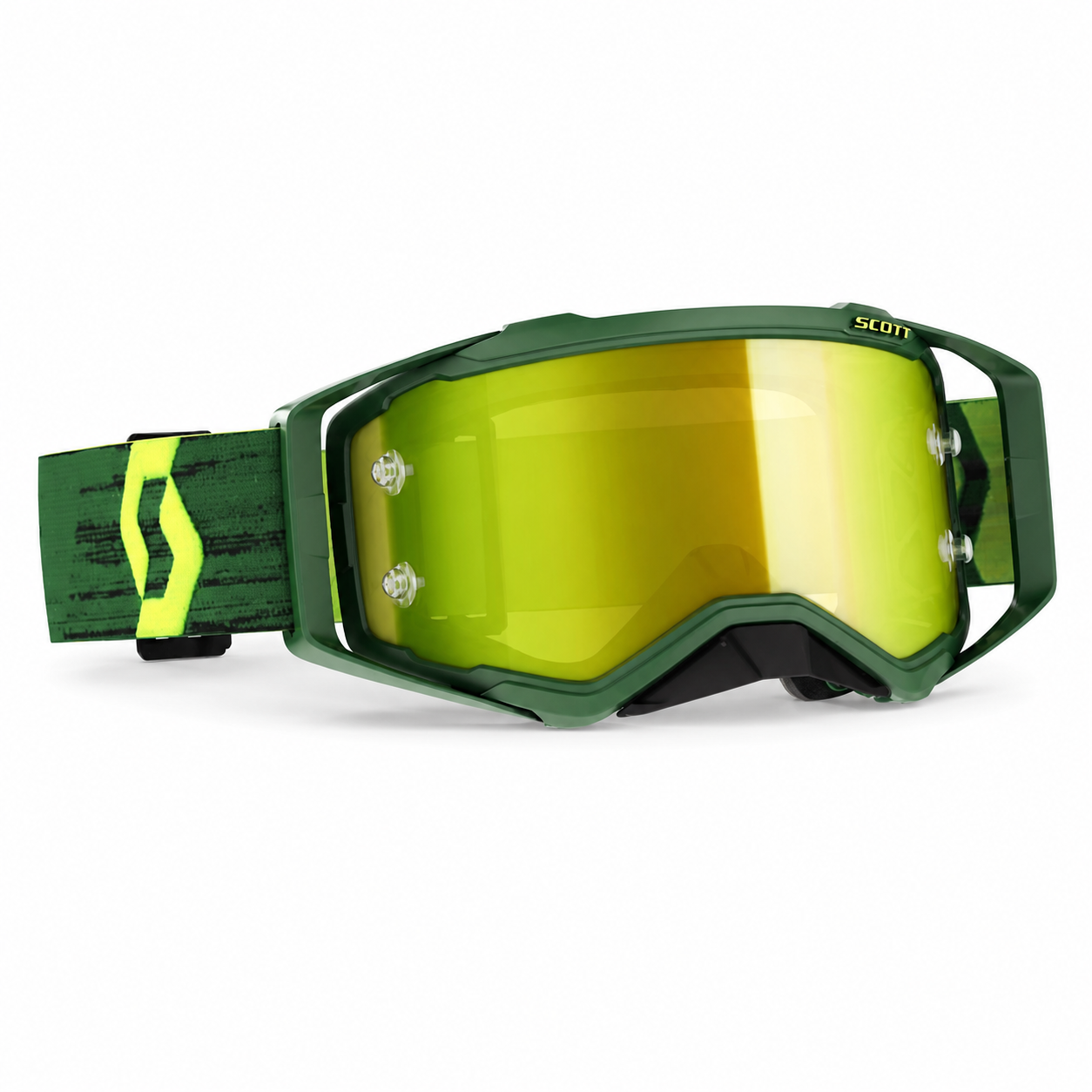 Scott Prospect Goggle Green/Hi Vis Yellow Chrome
