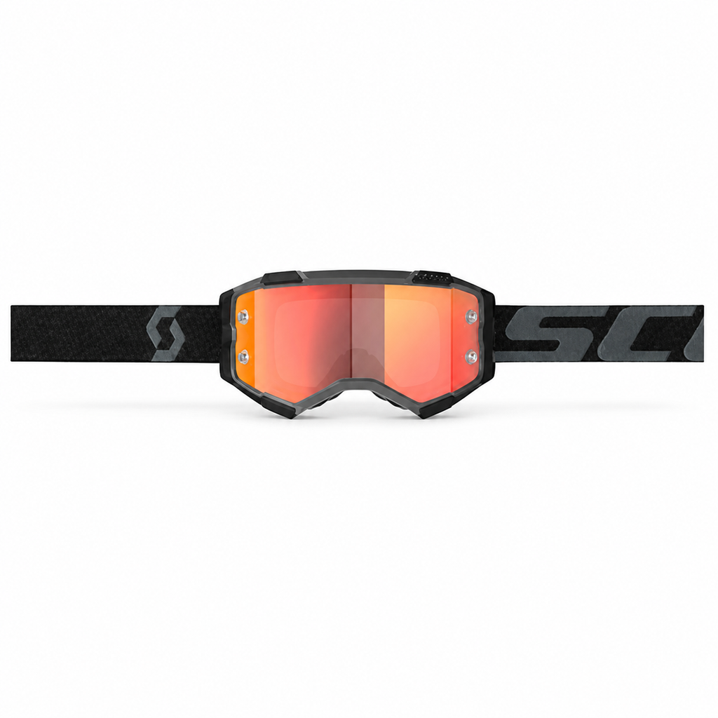 Scott Fury Goggle Black/Orange Chrome