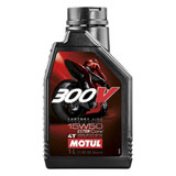 Motul 300V 4T Factory Line Full Synthetic Motor Oil 15W-50 1 Liter