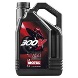 Motul 300V 4T Factory Line Full Synthetic Motor Oil 15W-50 4 Liter