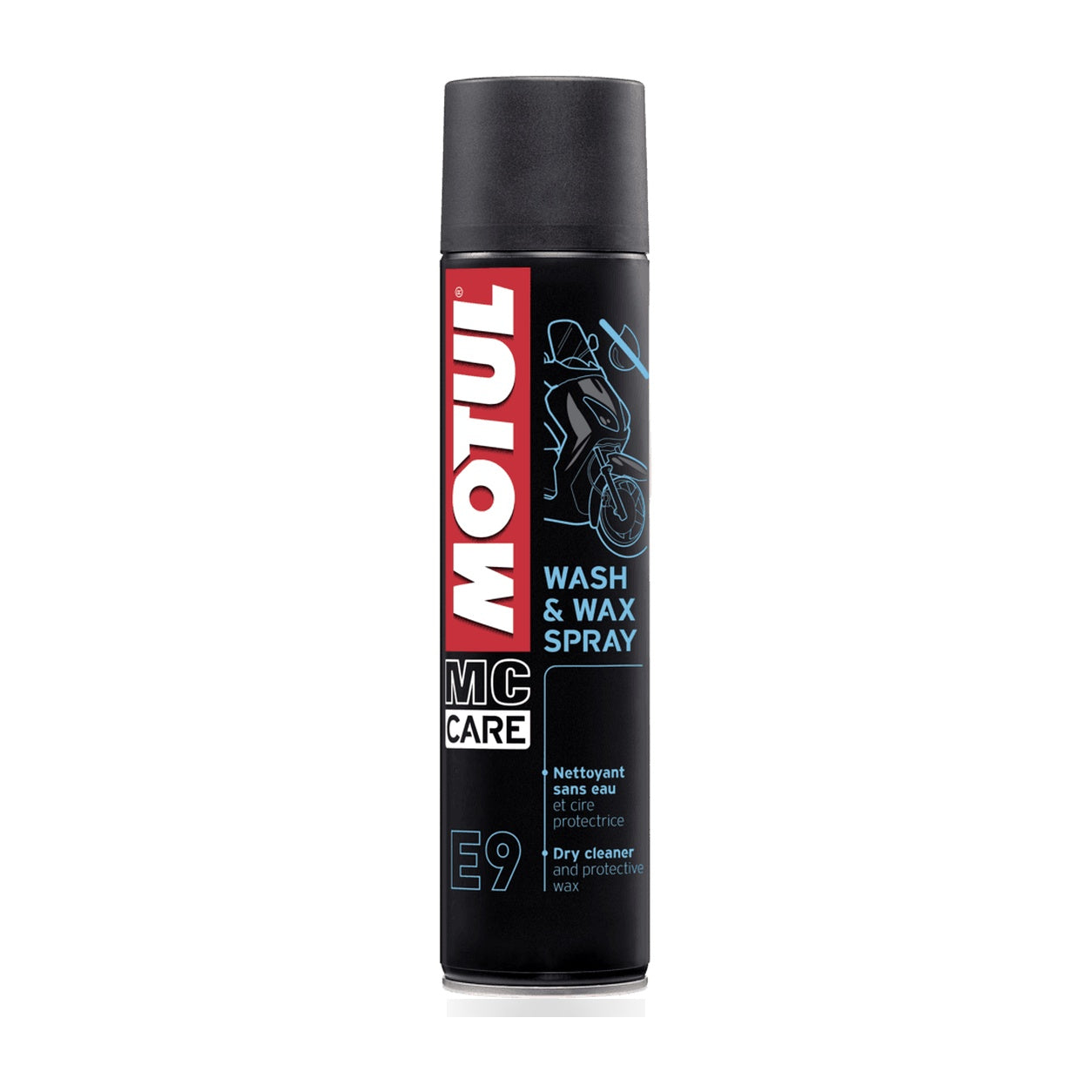 MOTUL MC CARE E9 WASH & WAX SPRAY - Hilly's Garage product image