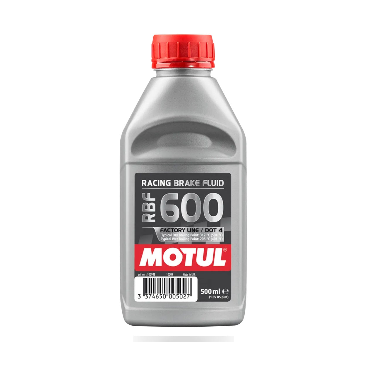 Motul RBF 600 Racing Brake Fluid DOT 4 .5 Liter - Hilly's Garage product image