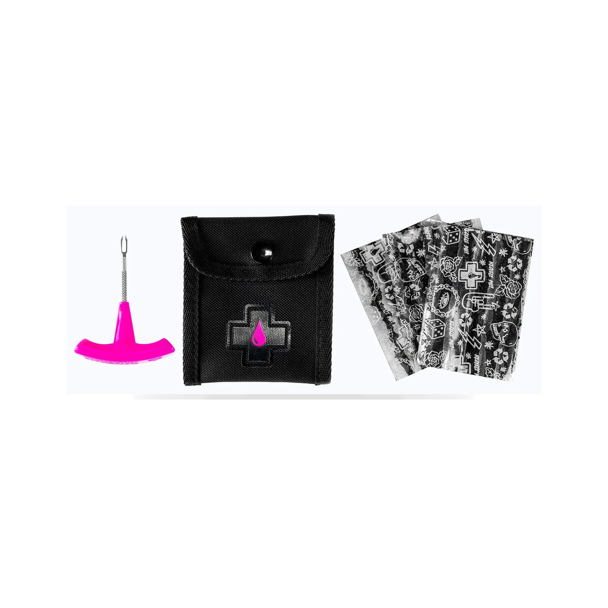 Muc-Off Puncture Plug Repair Kit - Hilly's Garage white background product image